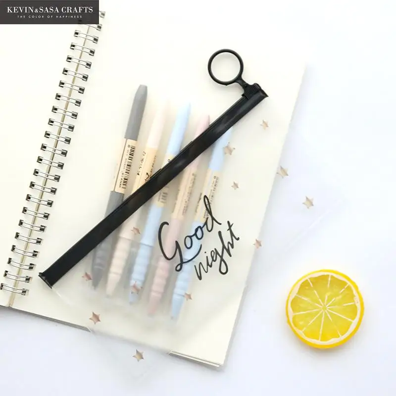 Пенал пластиковый для карандашей и ручек качественные школьные принадлежности