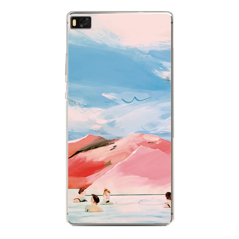 Мраморный мягкий прозрачный чехол для телефона из ТПУ huawei P10plus P8 P9lite honor 3c 4c 6a 7 8 9 5c
