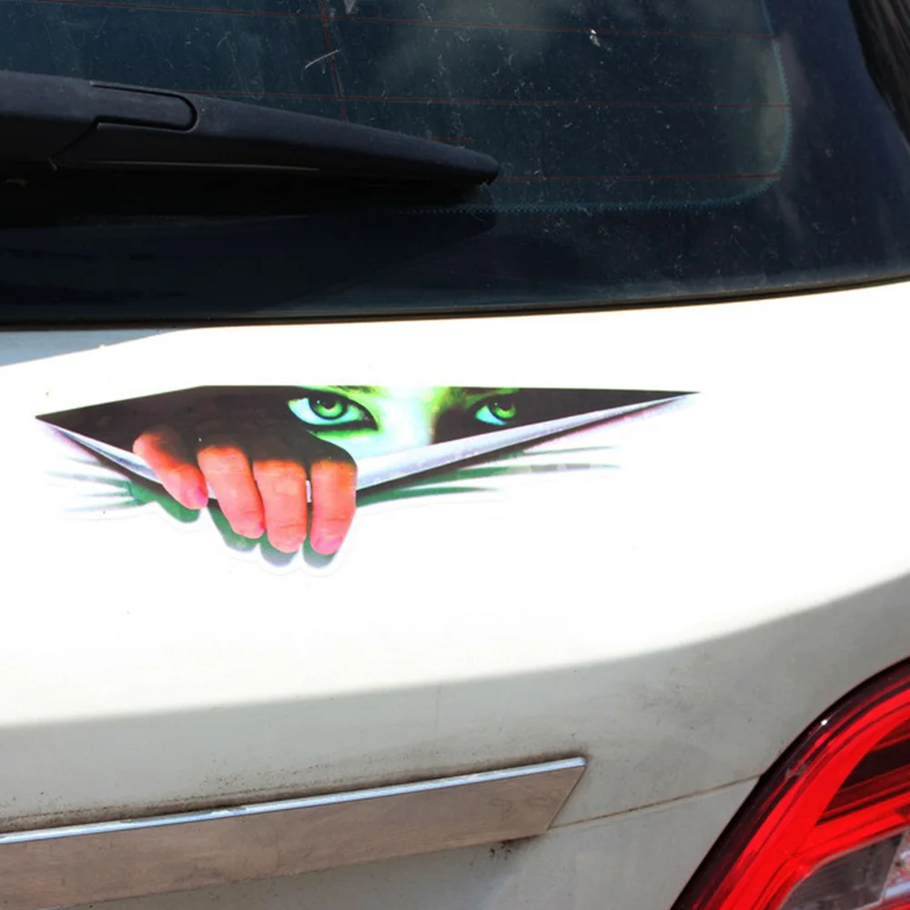 3D автомобиля творческий модифицированные наклейки Глаза Peeking Монстр