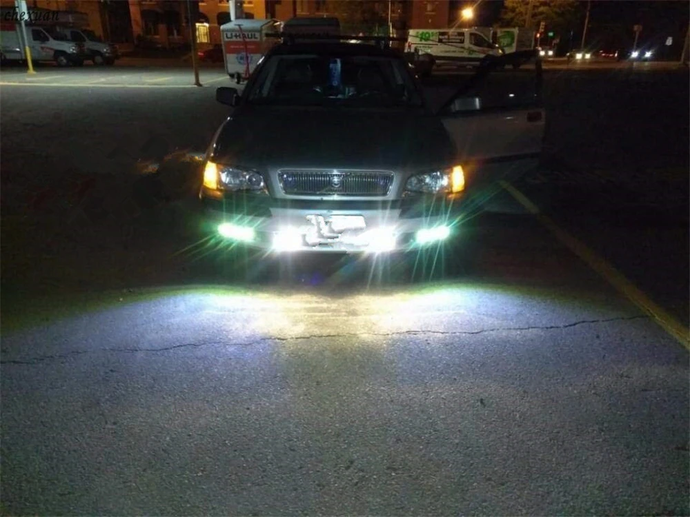 CSCSNL 10 шт./упак. 18/23 MM Led DRL Дневной свет Габаритные огни заднего хода парковочная