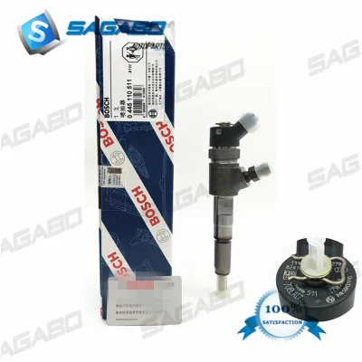 4 PCS genuine brand new common rail injector 0445110511