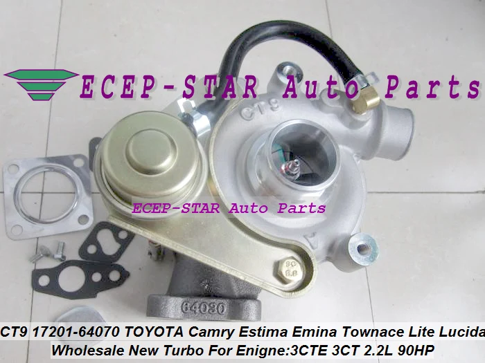 Бесплатная доставка Турбокомпрессор CT9 17201 64070 1720164070 для TOYOTA Camry Estima Lite TownAce Vista 3CT 3C