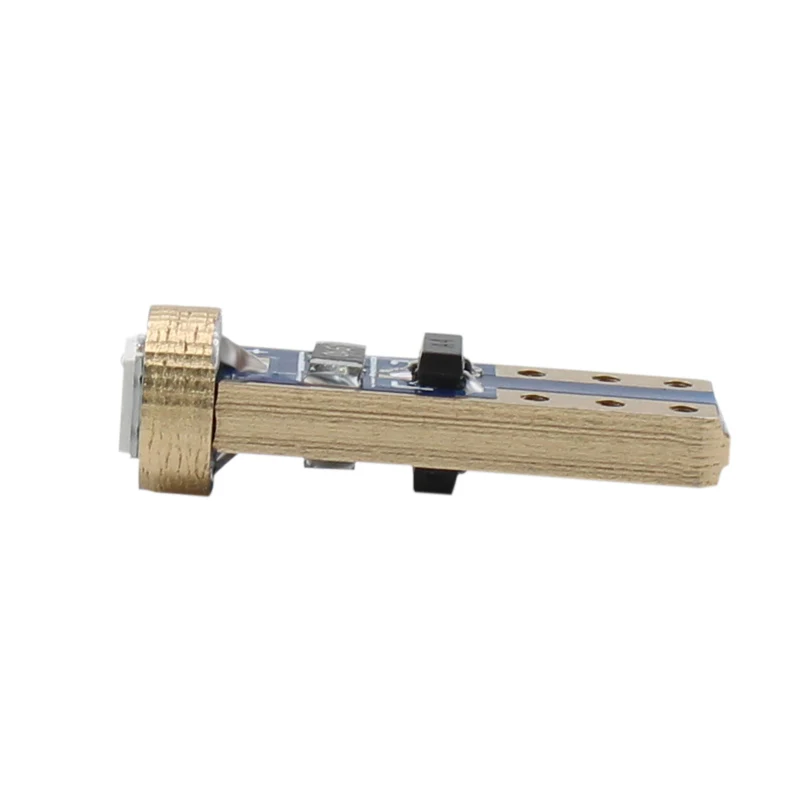 Автомобильный светодиодный светильник W3W T5 10X 1 SMD 3030 12 В белый синий зеленый