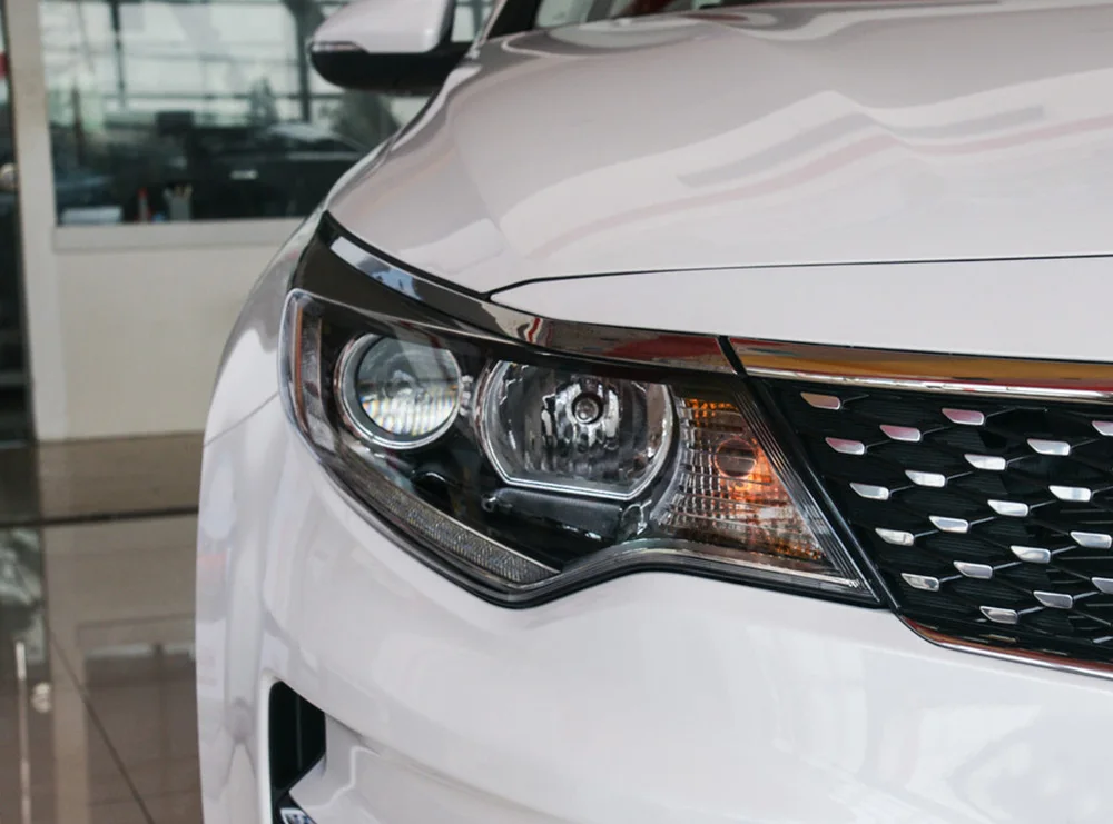 Для Kia K5 фары автомобиля прозрачные линзы автомобильный брелок крышка