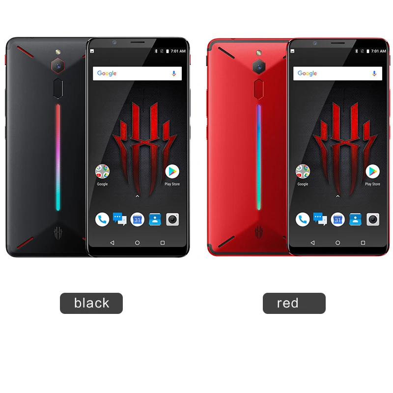 Nubia Red Magic Global ROM Восьмиядерный процессор Snapdragon 835 Android 8 1 6 ГБ ОЗУ 64 Гб ПЗУ 2160*1080 P 24