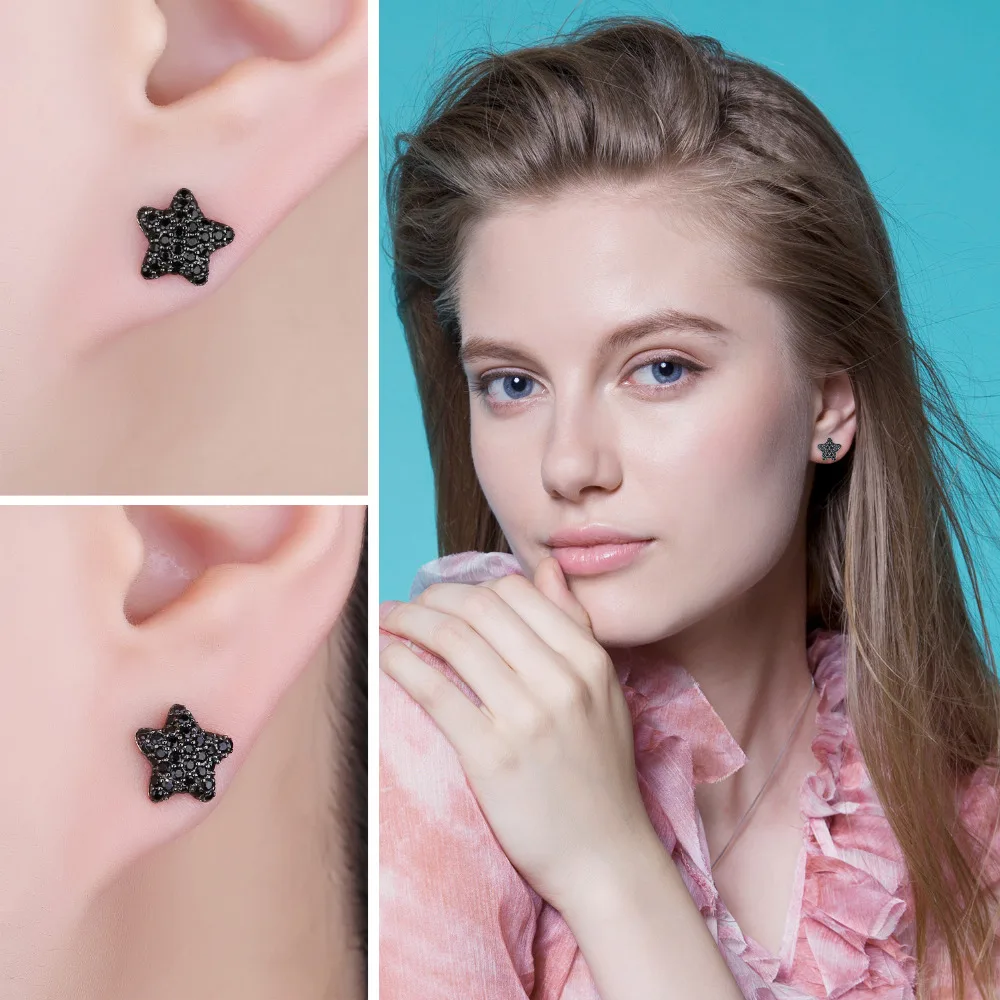 Jewelrypalace Star 0.7ct натуральная шпинель проложить Серьги гвоздики 925 стерлингового