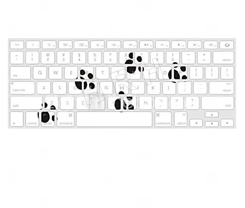 Силиконовый чехол для клавиатуры с изображением животных защитный всех Apple Macbook