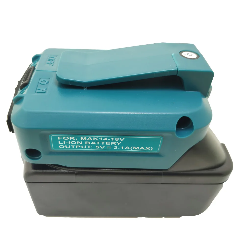 USB адаптер для зарядки Makita ADP05 BL1415 BL1430 BL1815 BL1830 14 4 в 18 литий ионный беспроводной