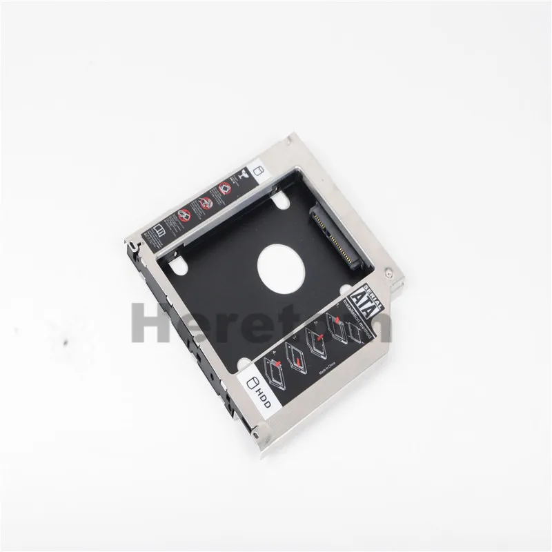 Heretom Универсальный 9 5 мм/2 дюйма 2 й жесткий диск SSD Caddy SATA для Apple Unibody Macbook Pro Optical Bay