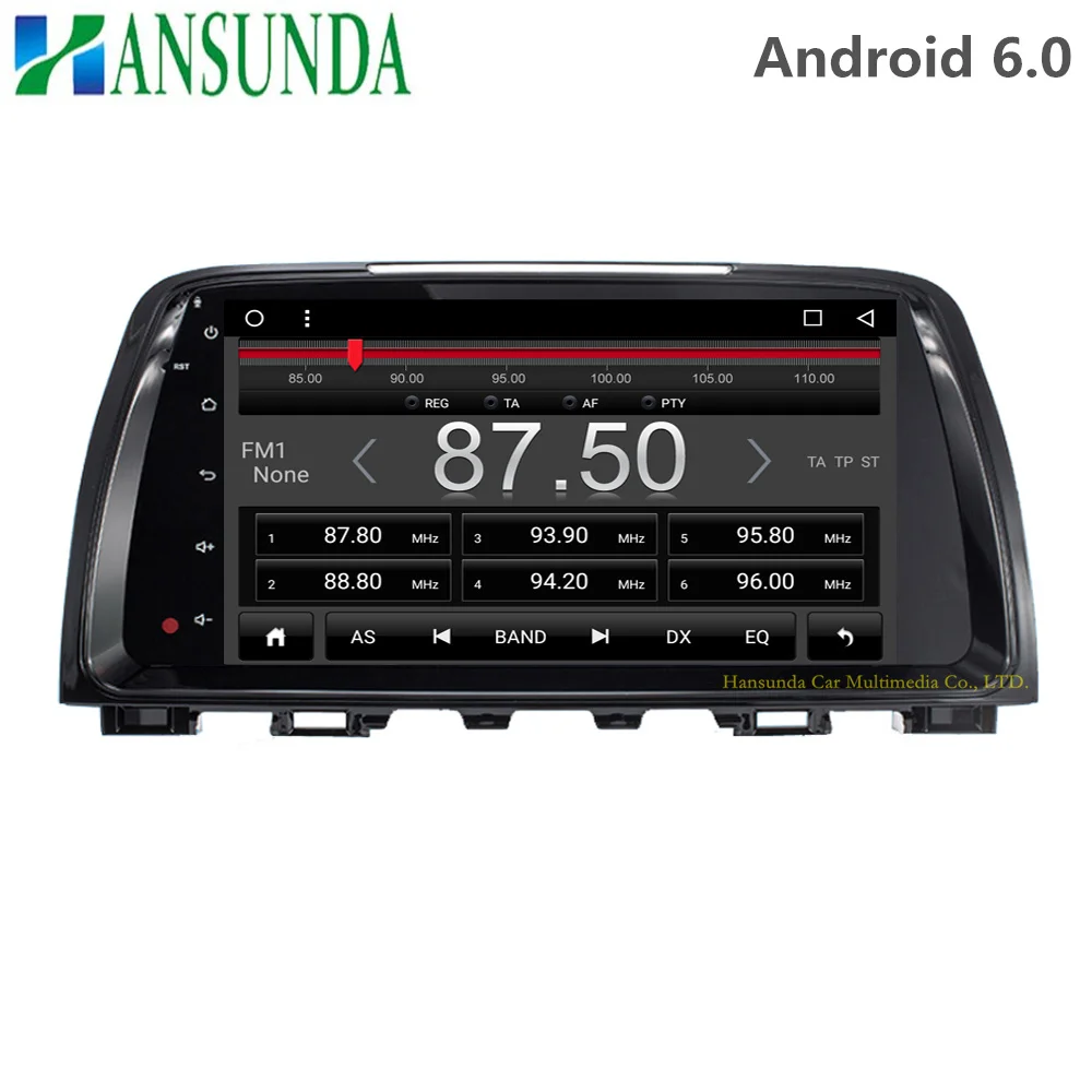 9-дюймовый HD 1024*600 четырехъядерный процессор для Mazda 6 ATENZA с радио 3G Wi-Fi BT SWC mirror link GPS