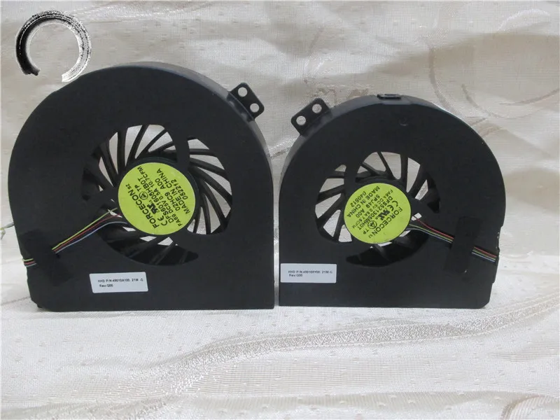 Кулер для ноутбука Dell Precision M4600 CPU 002HC9 /GPU 05PJ49 DFS601605HB0T 5 в 0 A hc029 5PJ49 DC2800B2SL DC2800B3SL|fan for