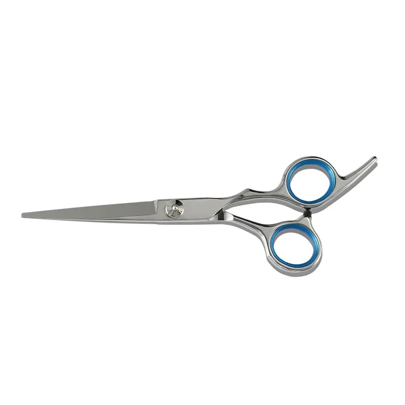cutting scissors 6 дюймов Парикмахерские ножницы режущие истонченные Инструменты для укладки Парикмахерские ножницы из нержавеющей стали парикмахерские ножницы плоские зубы лезвия - Color: cutting scissors