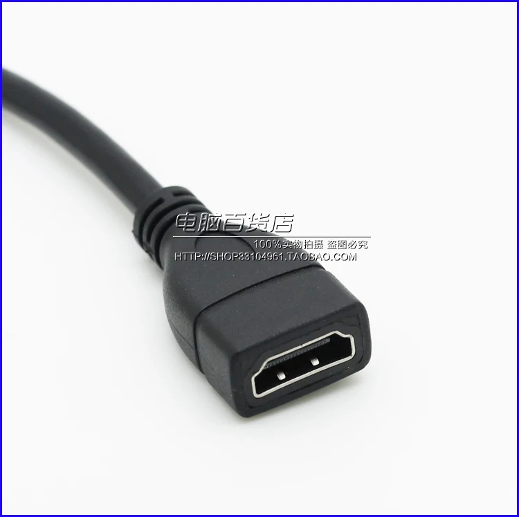 Поворот направо расширение HDMI версии 1,4 изгиб HDMI мужчин и женщин удлинитель