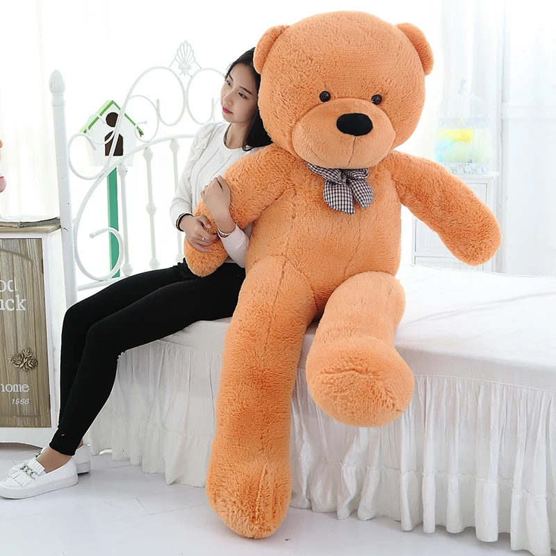 Wholesale 200cm Big Size Classic Teddy Bear Plush Skin High Quality Low Price Bear Coat Birthday Gift Valentine Gift For Girls