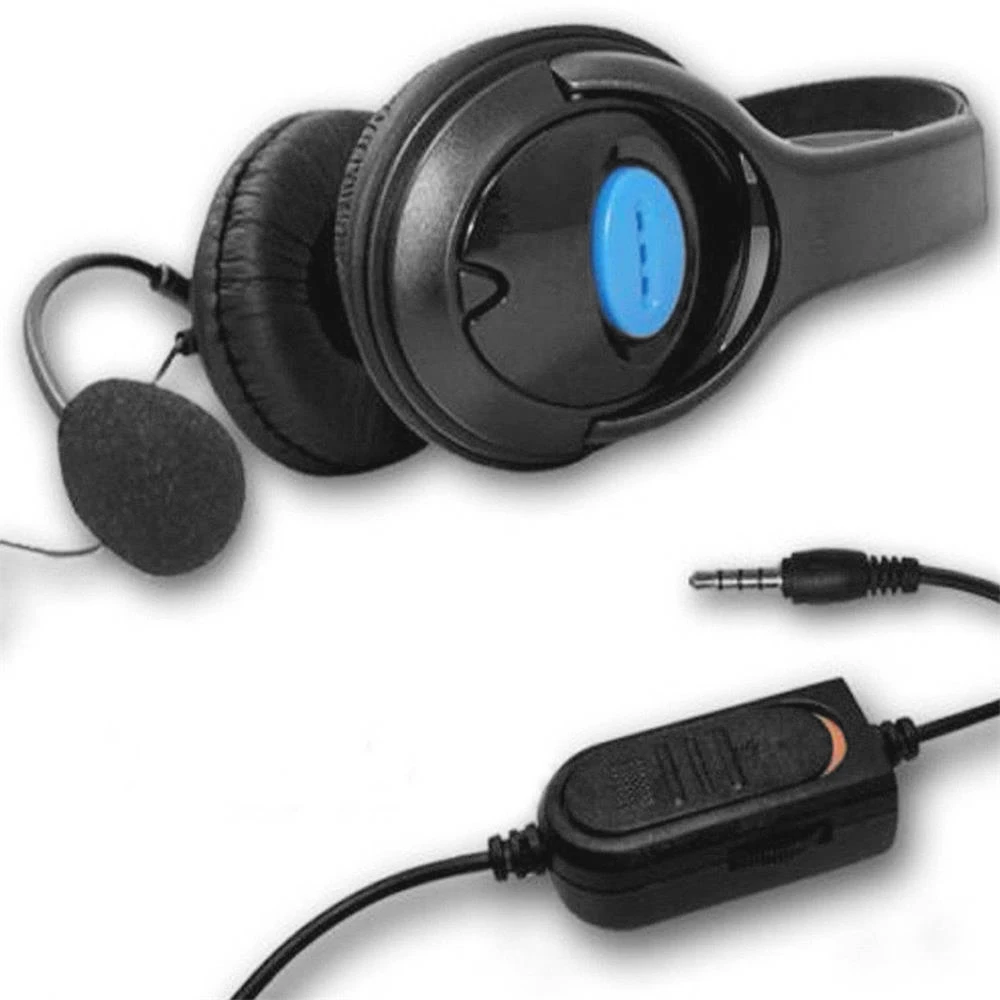 Профессиональные игровые наушники Deluxe черная гарнитура с микрофоном и