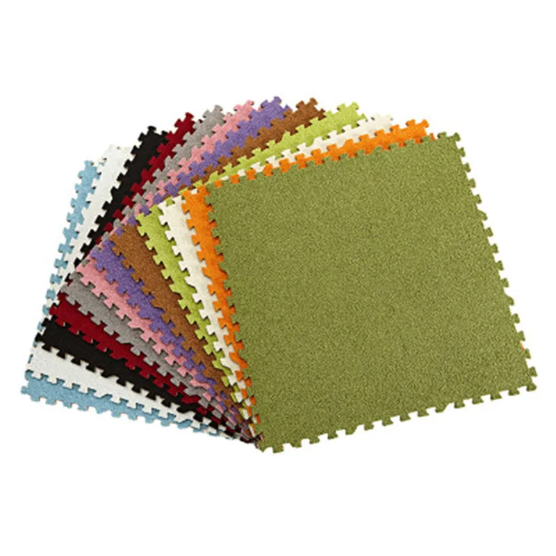 45x45 EVA плюшевые детские игровые коврики напольный коврик пазл детский пенный