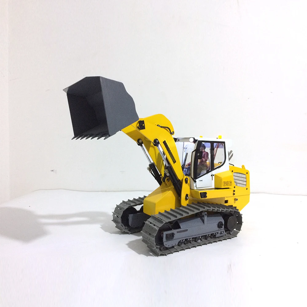 1/12 RC гидравлический гусеничный Модель Погрузчика 636 с CE|1/12 rc|rc loaderrc |