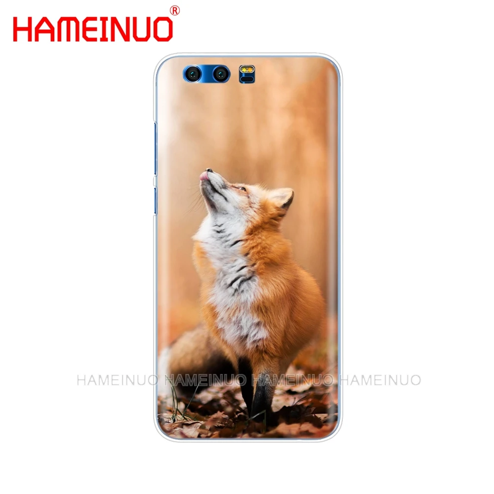 HAMEINUO милый лисичка в осенние листья лес чехол для телефона huawei Honor 10 V10 4A 5A 6A 7A 6C 6X7X8 9 LITE