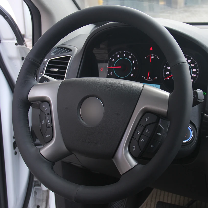Черный чехол из натуральной кожи для Chevrolet Captiva 2007-2014 Silverado GMC Sierra 2007-2013 Daewoo Winstorm |