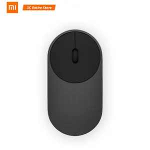 Беспроводная мышь Xiaomi Mi, портативные игровые мышки из алюминиевого сплава, АБС-пластик, 2,4 ГГц Wi-Fi Bluetooth 4.0