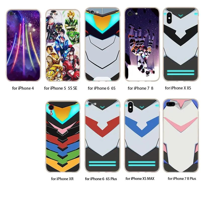 Мягкий ТПУ чехол для iPhone 12 Mini 11 Pro XS Max XR X 8 7 6 Plus 5S SE S Чехол Voltron Legendary Defender 2020|Бамперы|