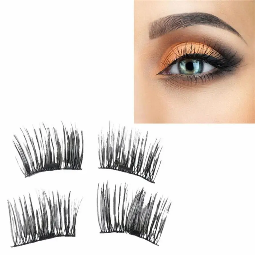2/4/6/8/10/12/14/16/30/50 Pcs Magnetic Eyelashes Reusable-Magnet-Sheet-For-3D-Magnetic-False-Eyelashes-Extension-Handmade AU01 | Красота и