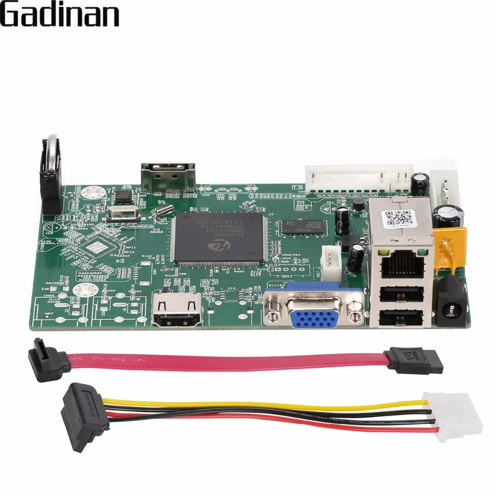 GADINAN 1080 P 4CH сетевая плата рекордера безопасности P/8CH 960 ONVIF Электронная почта