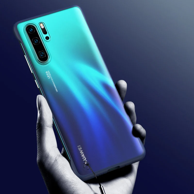 Slim Strap Cover for Huawei P20 P30 Pro Case Hard PC Smooth Shockproof Mate 20 Nova 3 i Honor |