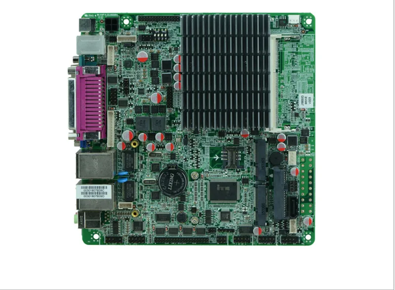 Процессор Intel Celeron J1900 материнская плата с 2 * LVDS 4G ddr3 Мини Компьютерная nano itx 0
