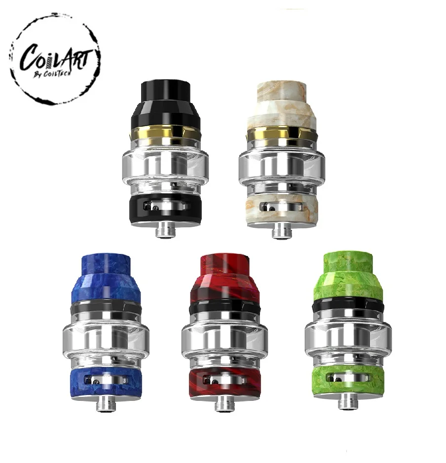 100% Original CoilART LUX Mesh Tank 5.5ml Capacity With extra Bubble Tube &amp 0.15ohm M1&ampM4 coil E-cigs Vaping Atomizer | Электроника