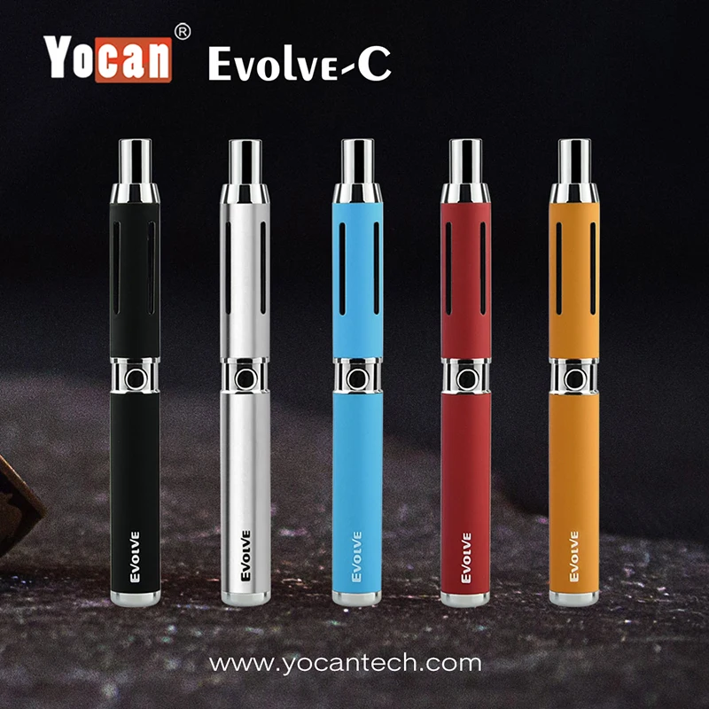 Yocan Evolve-C Набор для электронной сигареты воск кварцевая спираль ручка 650 мАч