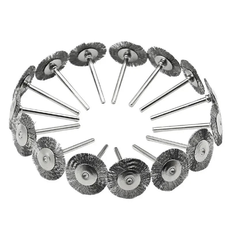 5PCS/SET Flat Wire Brush Steel Rotary Wheel Grinder Tool J3 | Инструменты