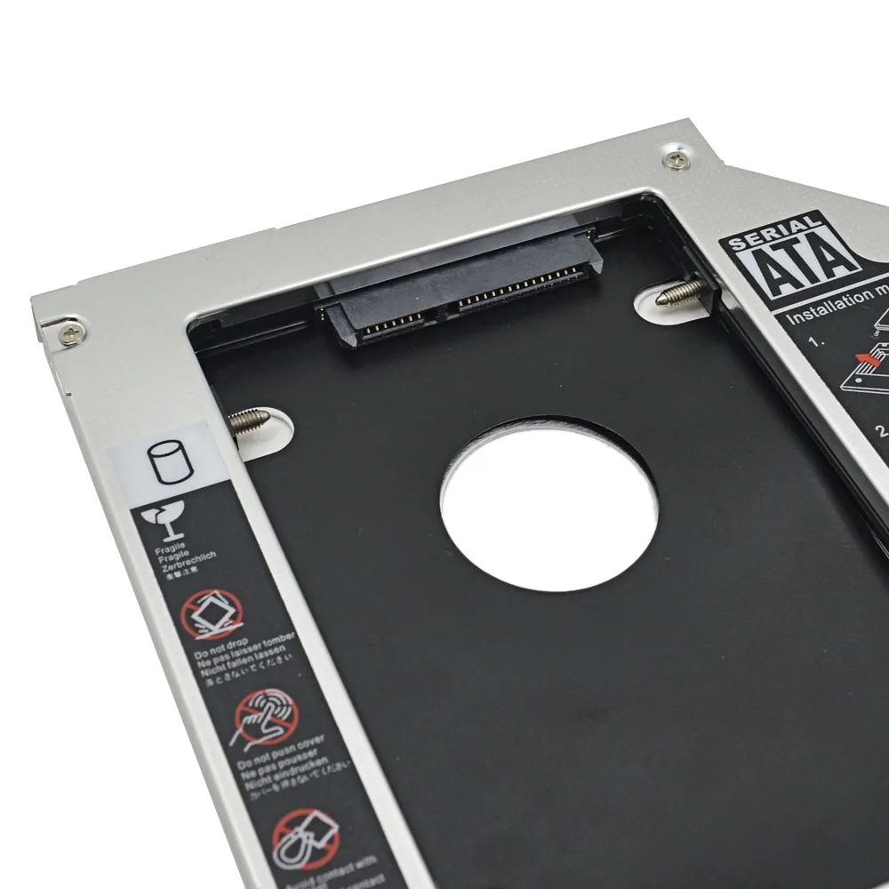 Корпус для второго жесткого диска 9 5 мм SATA 3 0 2 &quotКорпус твердотельного чехол DELL