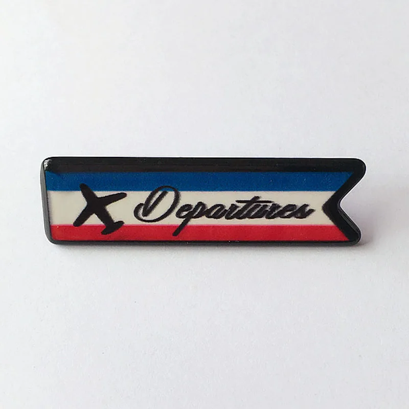 1 шт. знак U подобрать модные pin милый орнамент Цвет самолет Pin в морском стиле