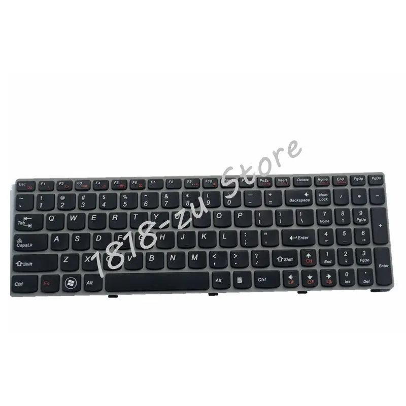 YALUZU новая клавиатура для ноутбука Lenovo Z560A Z560G Z565 G575 G770 G575GX G560 G560A G565 G560L США замена