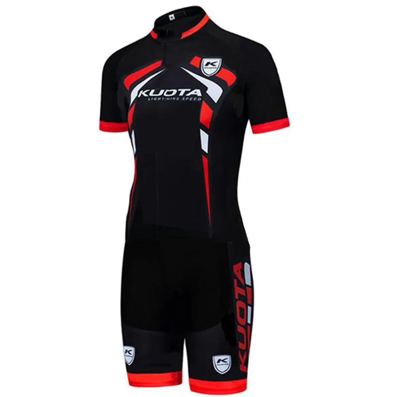 Лето с коротким рукавом Велоспорт Джерси 2018 pro KUOTA team skinsuit ciclismo Новые мужские