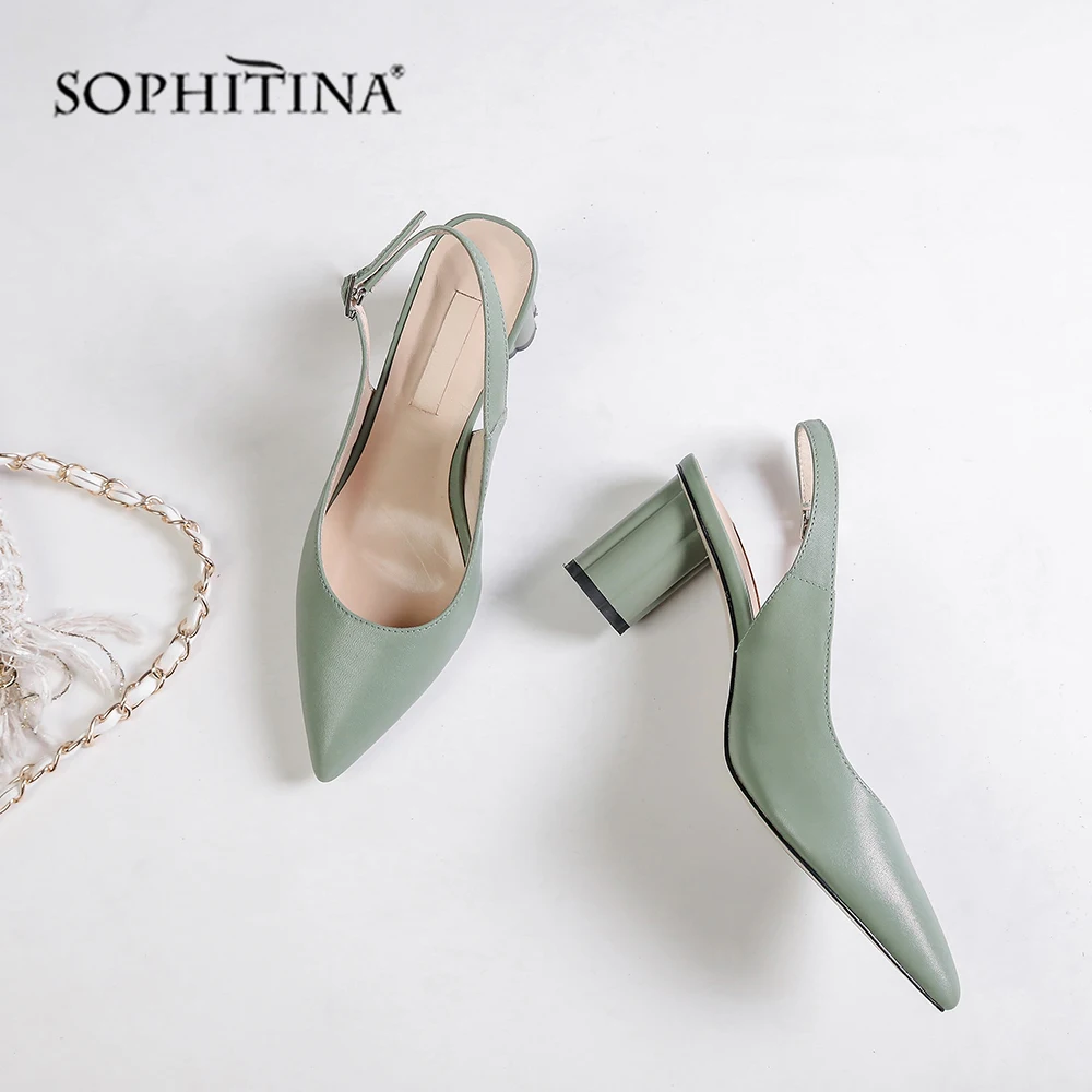 SOPHITINA/Новинки на лето 2019г.Летние женские туфли из натуральной кожи