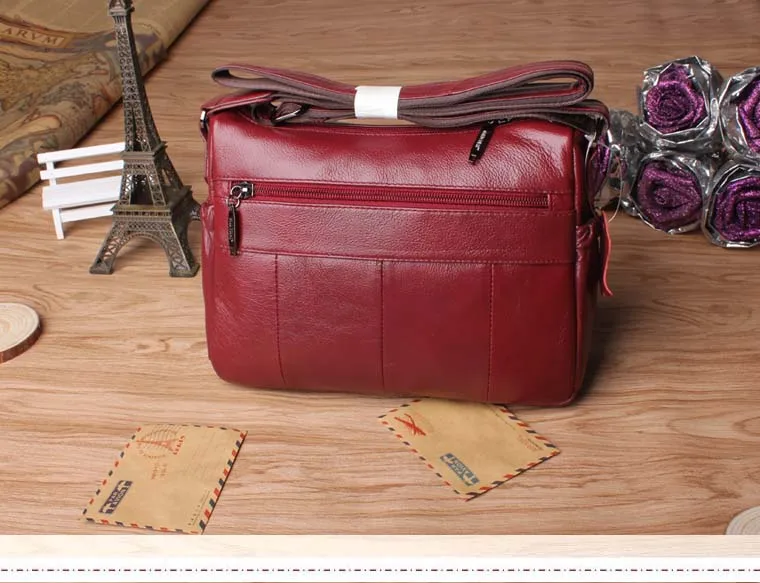 Высокое качество, натуральная кожа, женские сумки-мессенджеры, винтажные сумки через плечо, женские мягкие повседневные сумки для покупок