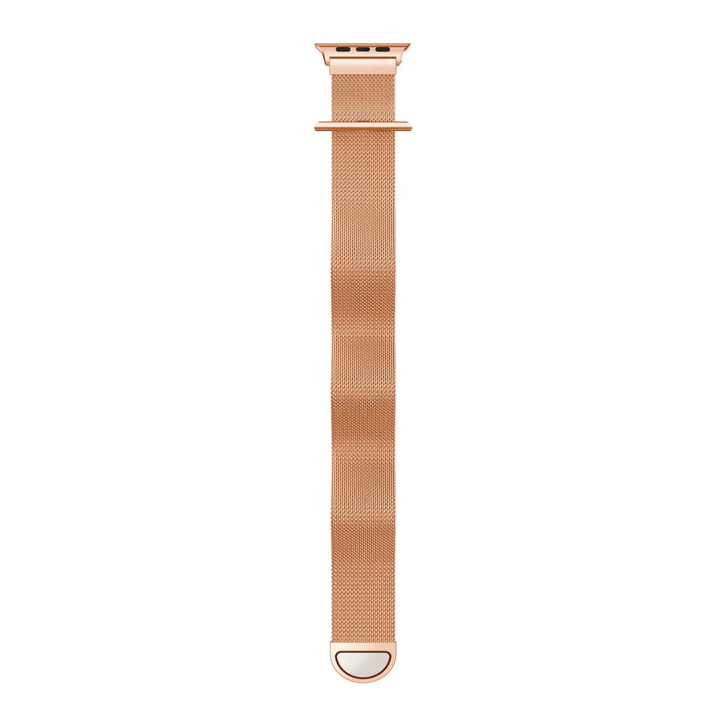 HIPERDEAL Миланского нержавеющая сталь Магнитная часы ремешок для Apple Watch Series 4 40 мм