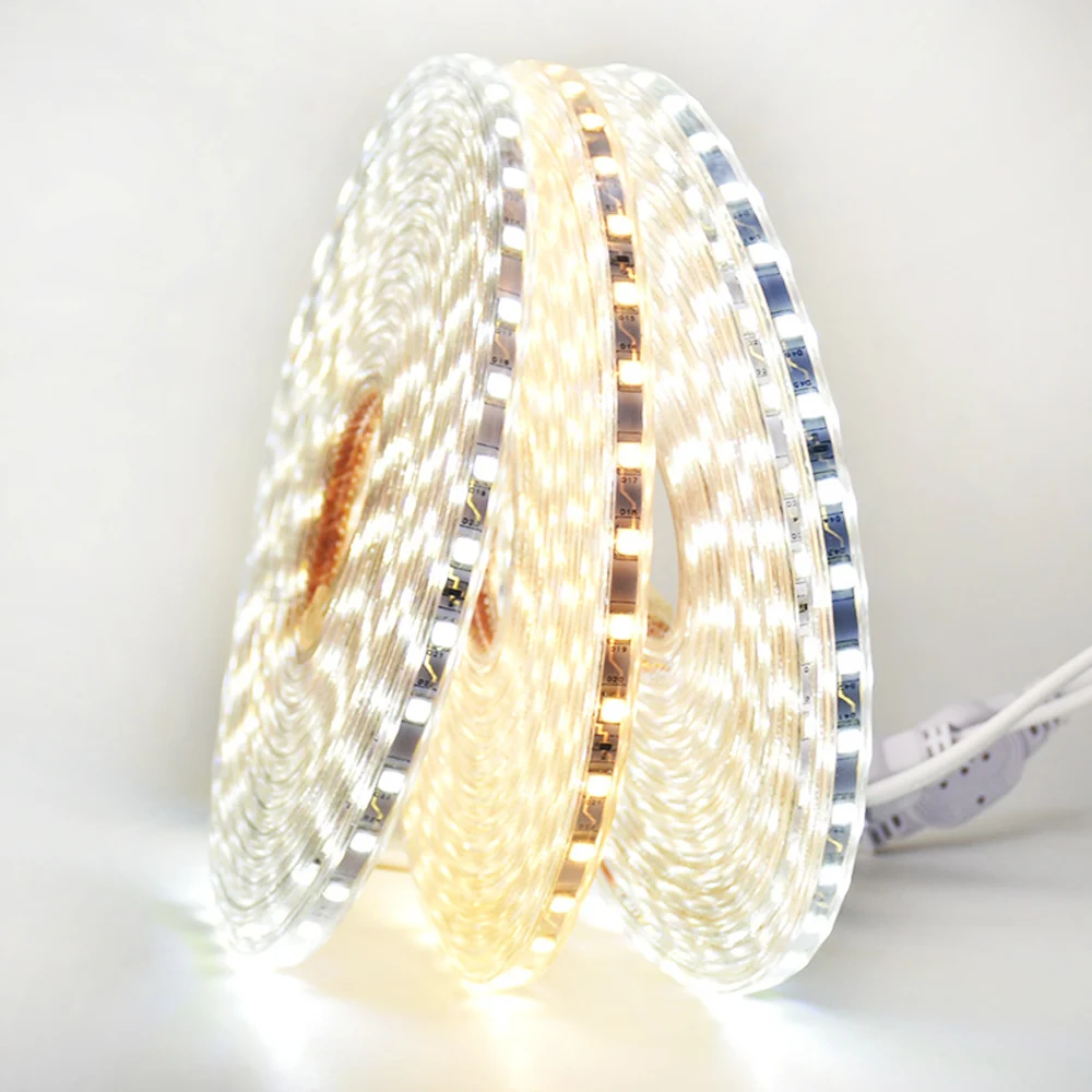LAIMAIK Светодиодная лента 5050 SMD Водонепроницаемая IP67 полоса освесветильник