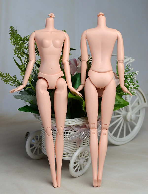 2016 модная голая кукла для девочки 11 4 &quot12 шарниров подвижные длинные вьющиеся