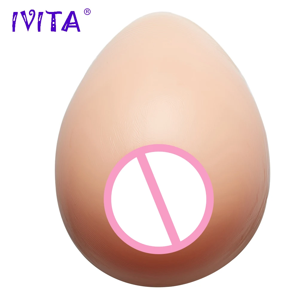 IVITA 2000 г силиконовая искусственная капля груди формирует реалистичные