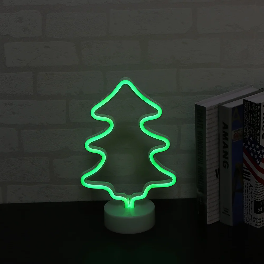 Рождественская елка светодиодный ночник фестиваль вечерние интерьерные детские