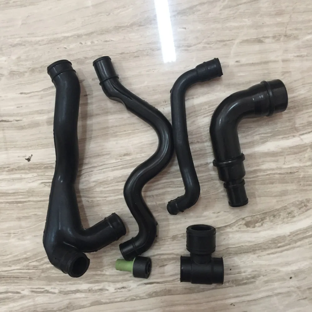 Воздухопроницаемый шланг для Картера (6 предметов) Audi A4 A6 Bora Golf Skoda Octavia Seat Leon 06A103213F