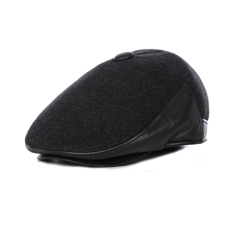 Новое поступление зимняя уличная теплая утолщенная Кепка для пожилых людей