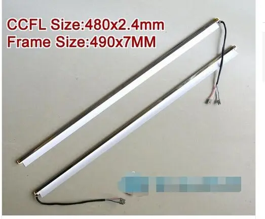 20PCS 22'' inch wide dual lamps CCFL with frame,LCD lamp backlight with housing,CCFL with cover,CCFL:480mmx2.4mm,FRAME:490mmx7mm