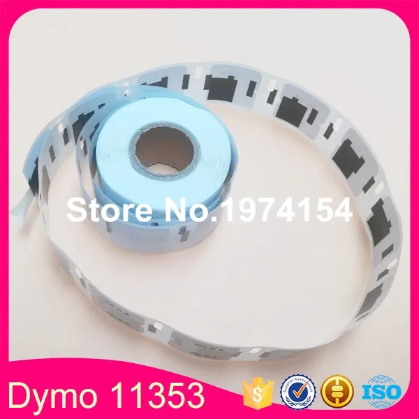 100 * рулонов Dymo этикетка 11353 клейкая наклейка 24x12 мм совместимый этикеттен для LW450