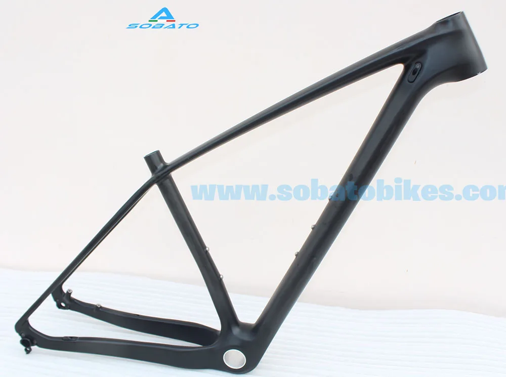 Дешевая MTB карбоновая рама 29er жесткая для велосипеда дисковый тормоз внутренний