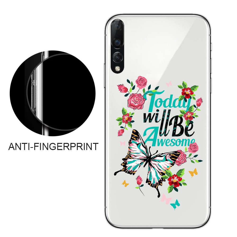 Великолепный ультратонкий противоударный чехол для телефона Huawei P20plus