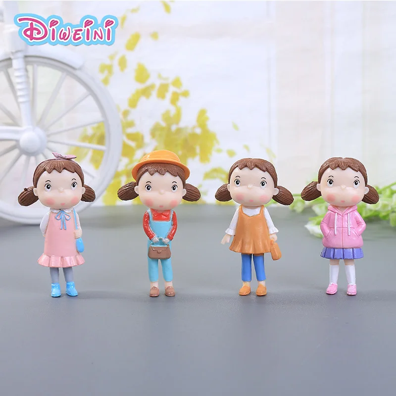 Осенняя одежда Xiao Mei миниатюрная фигурка для маленьких девочек Мини Kawaii модели